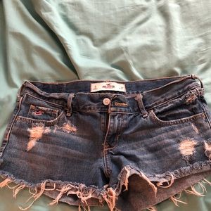 Hollister jean shorts